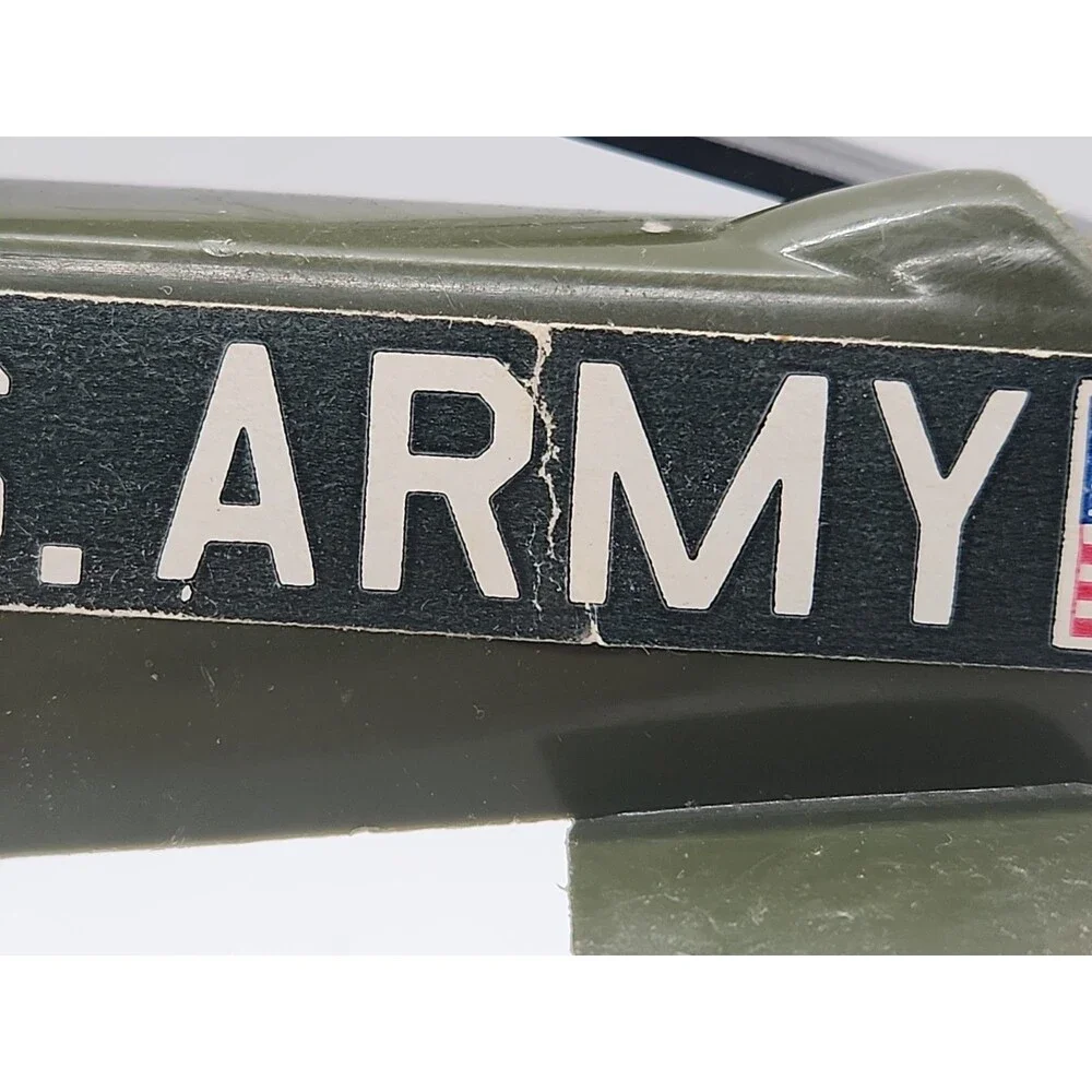 Gay Toys Inc. U.S. Army Military Helicopter Item 785 Green/Yellow Plastic USA